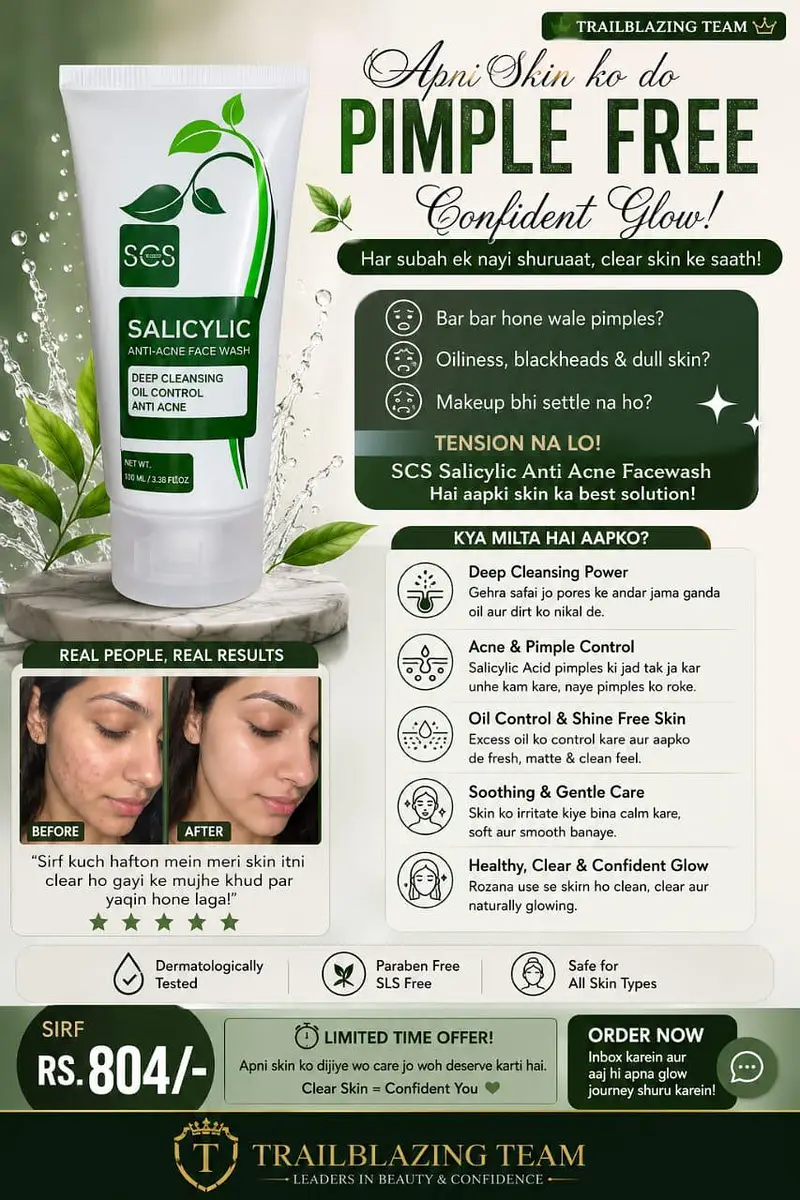anti-acni set 3-in-one solution free delivery all over Pakistan