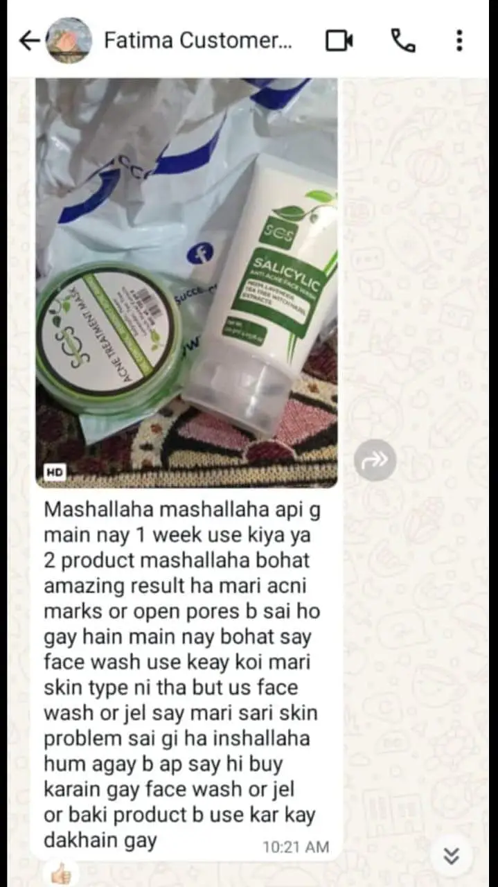 anti-acni set 3-in-one solution free delivery all over Pakistan
