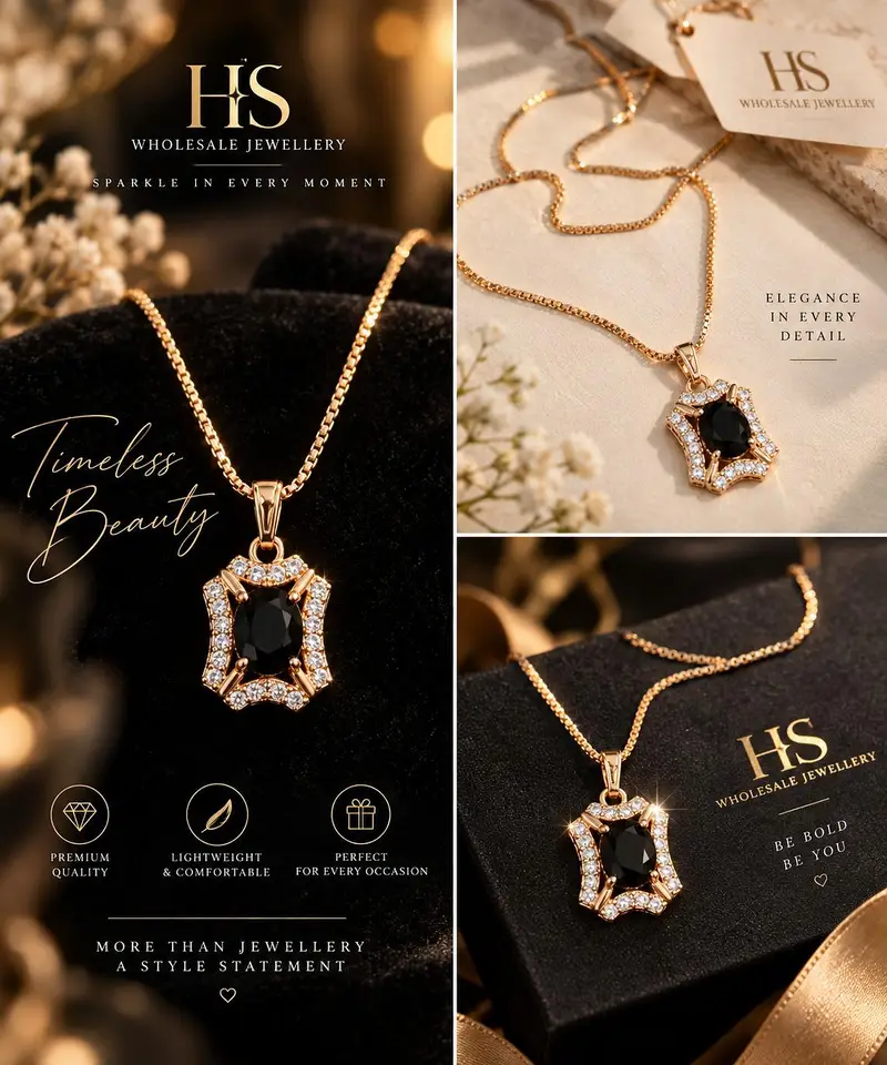 Ladies Jewelry / Women Necklace / Pendant Set / Fashion Jewelry