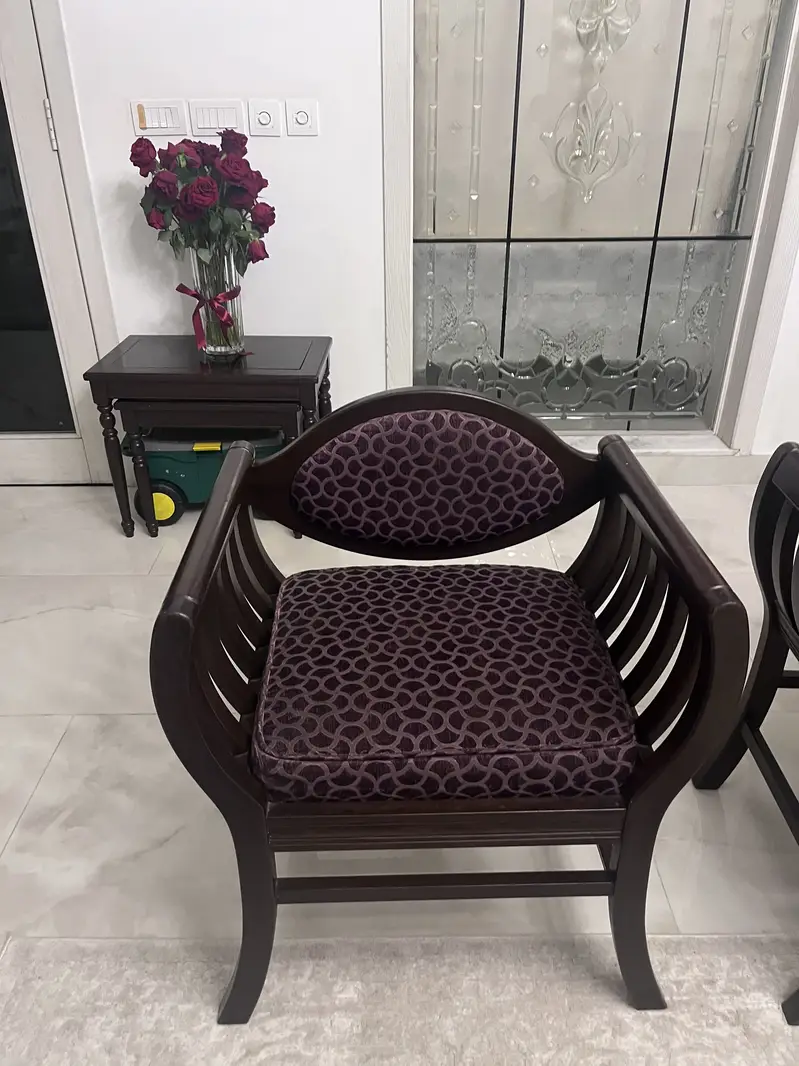 Sofa Set / Shesham Wood Sofa Set – For Sale