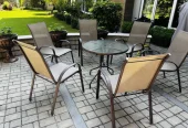 Outdoor table and chairs
