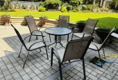 Outdoor table and chairs