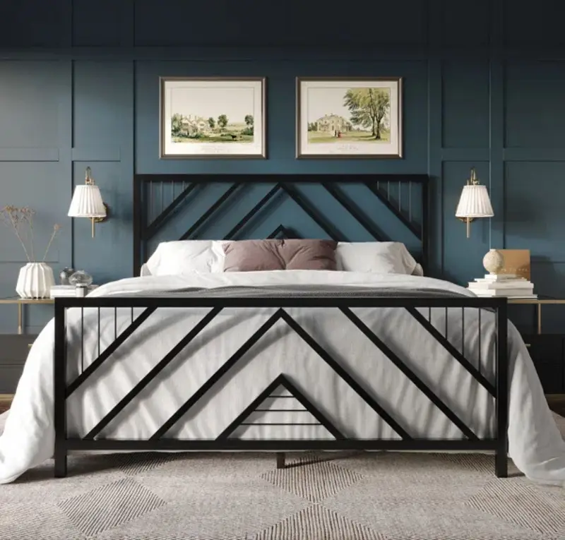 Bed|double bed|iron bed| furniture |whole sale rate