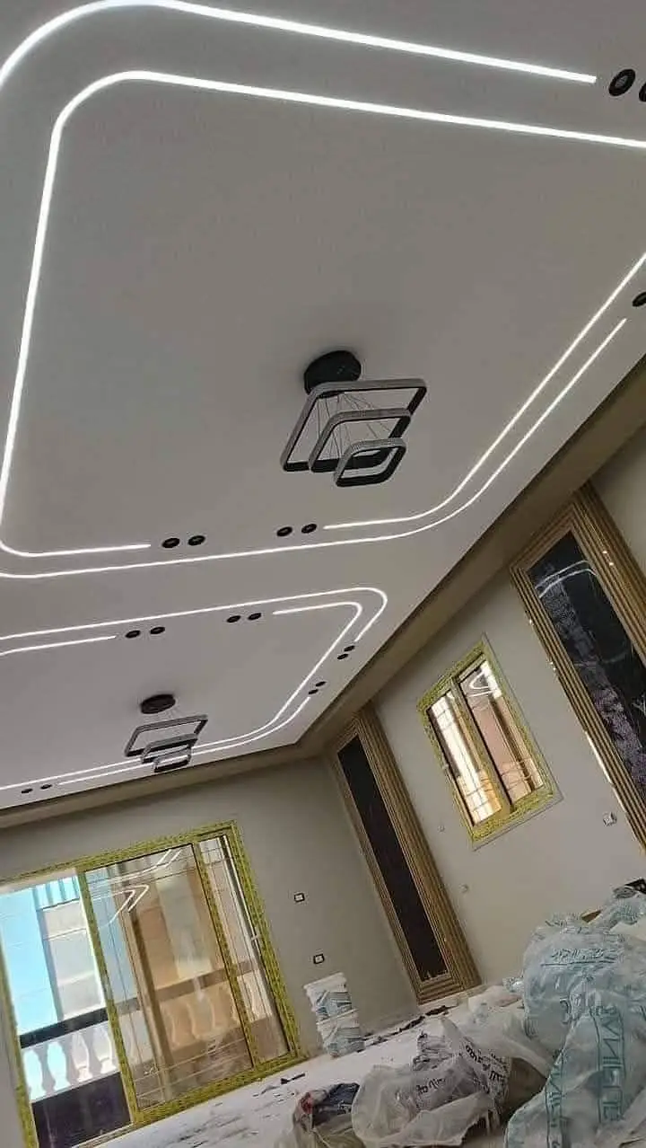 Gypsum Board ceiling, Gypsum Drywall partition, Office Partition,