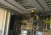 Gypsum Board ceiling, Gypsum Drywall partition, Office Partition,