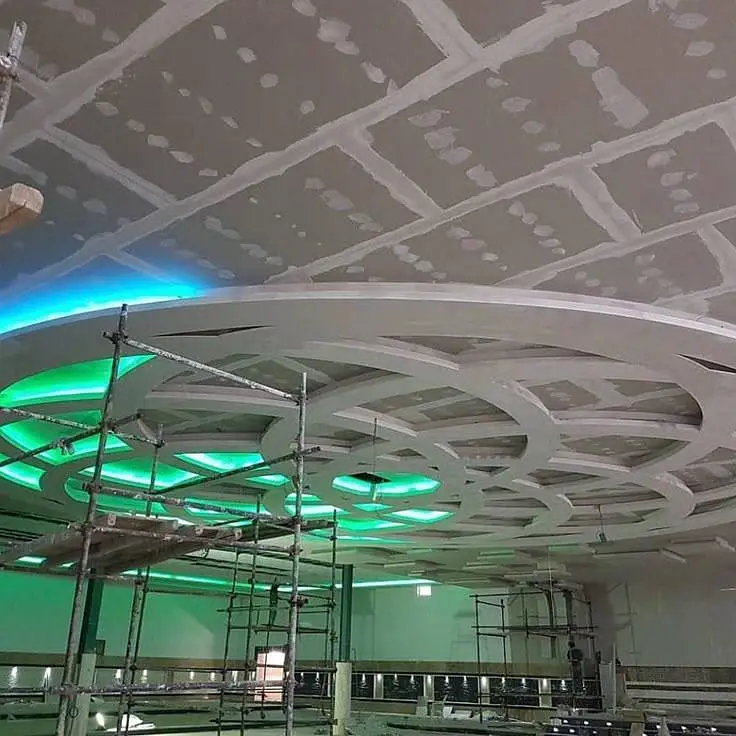Gypsum Board ceiling, Gypsum Drywall partition, Office Partition,