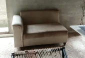 L shaped Sofa in off white color