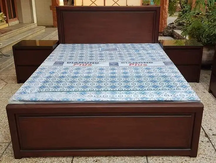 Bed, Wooden Bed, Double Bed, Single Bed, Bed Set, New Bed, Furniture