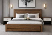 Bed, Wooden Bed, Double Bed, Single Bed, Bed Set, New Bed, Furniture