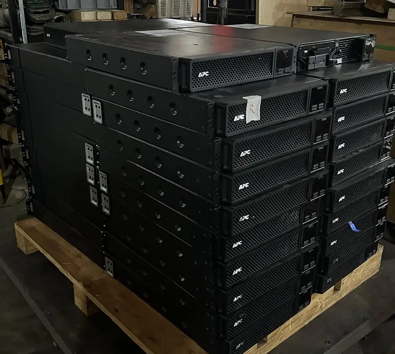 APC & Vertiv UPS Systems available from 650VA to 800KVA for reliable