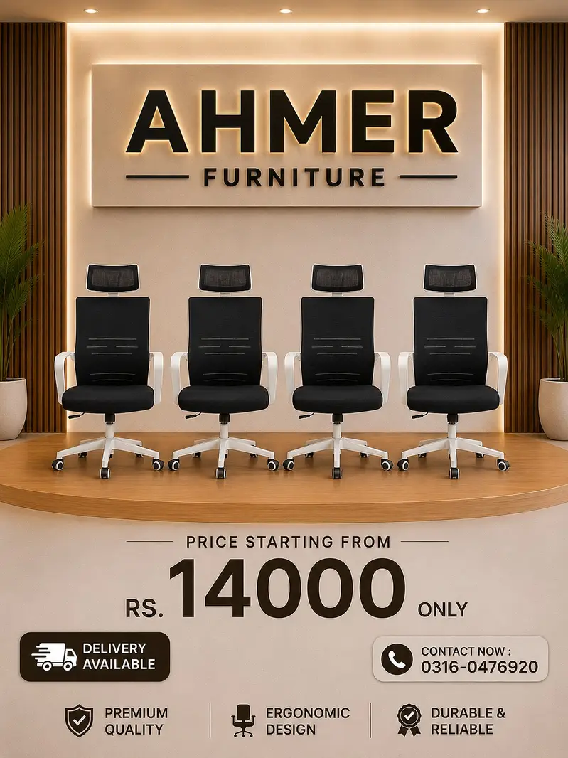 Executive chairs – gaming chairs – visitor chairs – revolving chairs