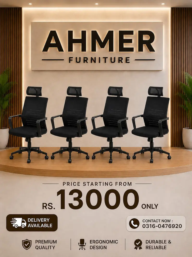 Executive chairs – gaming chairs – visitor chairs – revolving chairs
