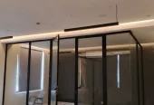 Glass & aluminum work/Office Partition/Shower Cabins/Led Mirrors