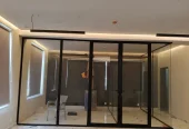 Glass & aluminum work/Office Partition/Shower Cabins/Led Mirrors