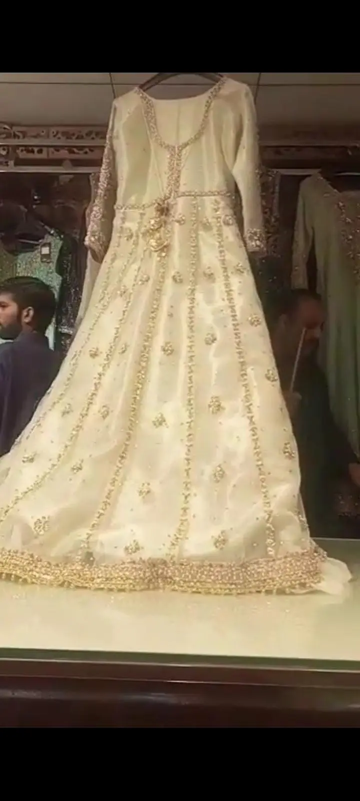 Luxury Pakistani Indian Bridal Dress | Heavy Embroidered Wedding Wear