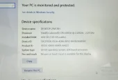 Dell Laptop 8th gen 4GB Ram/ 128GB NVME Window 10