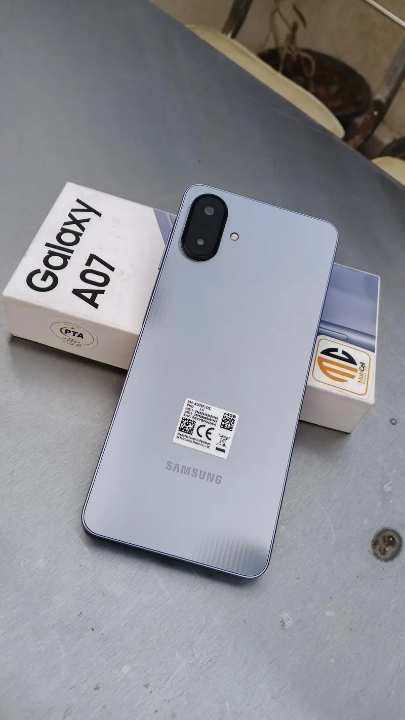 Samsung Galaxy A07 5G 4GB RAM 64GB Storage