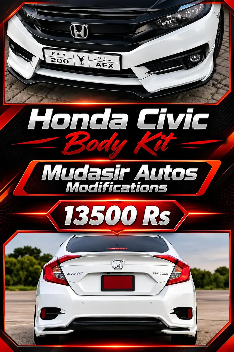 Honda Reborn body kit,Corolla,Cultus,Alto all cars kits available