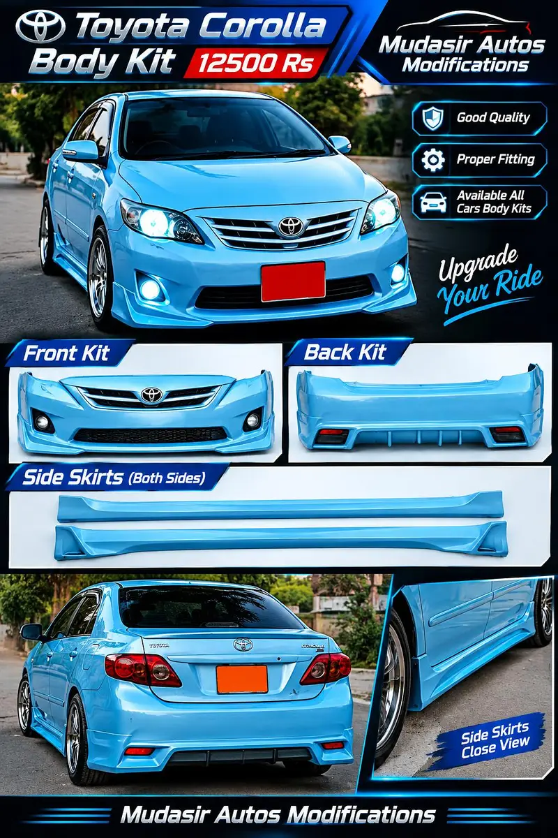 Honda Reborn body kit,Corolla,Cultus,Alto all cars kits available