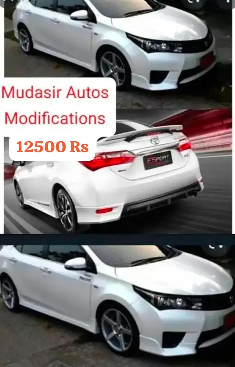 Honda Reborn body kit,Corolla,Cultus,Alto all cars kits available