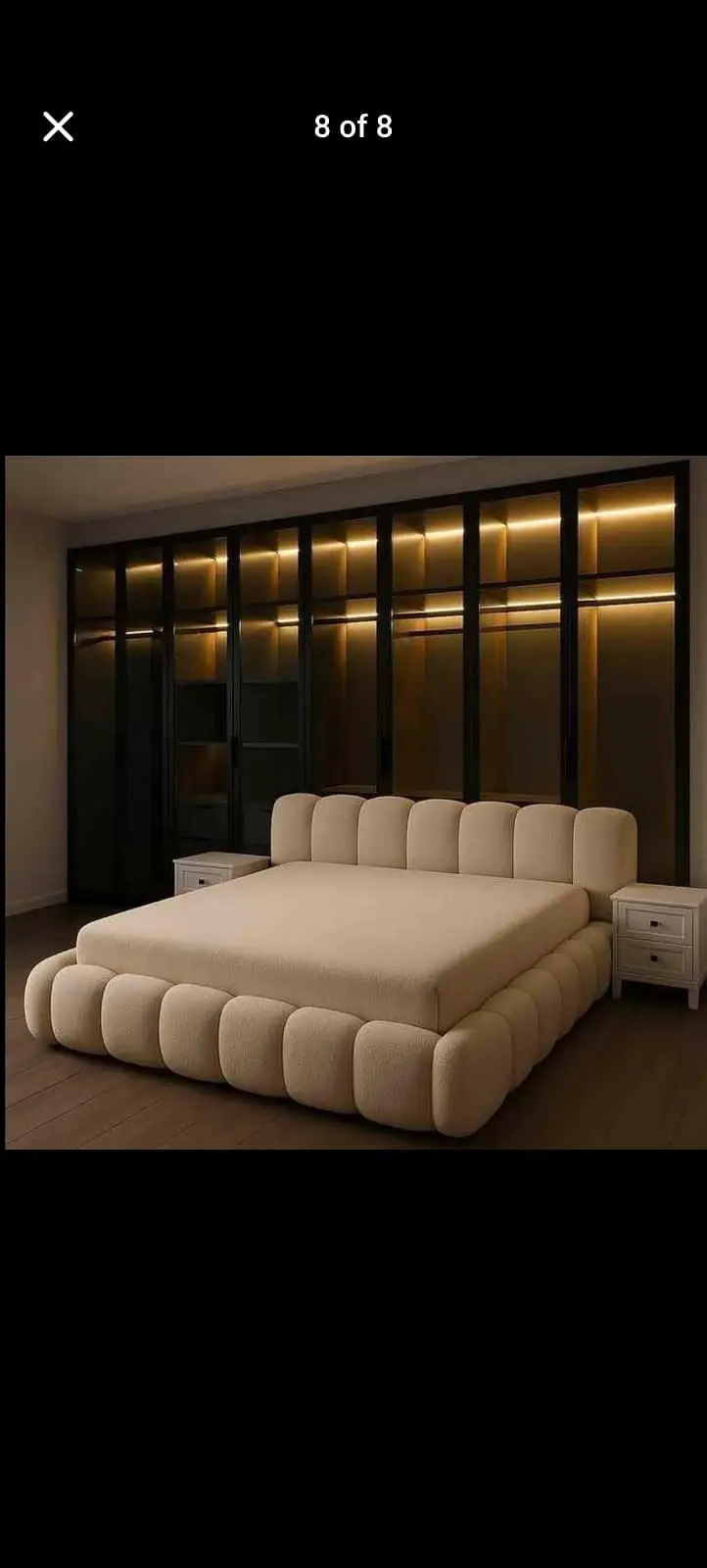 Bubble bed – King size bubble bed-Stylish bubble bed- Bed designs