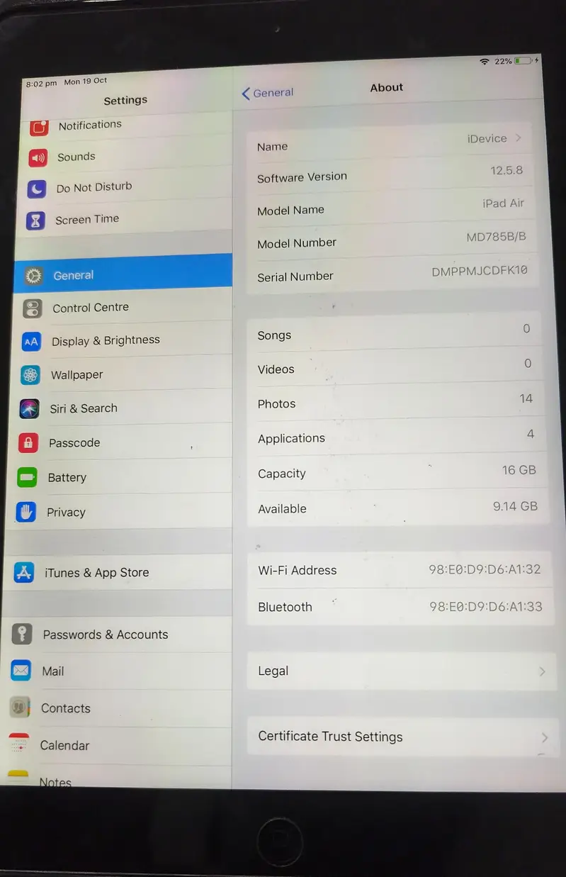 Ipad i6