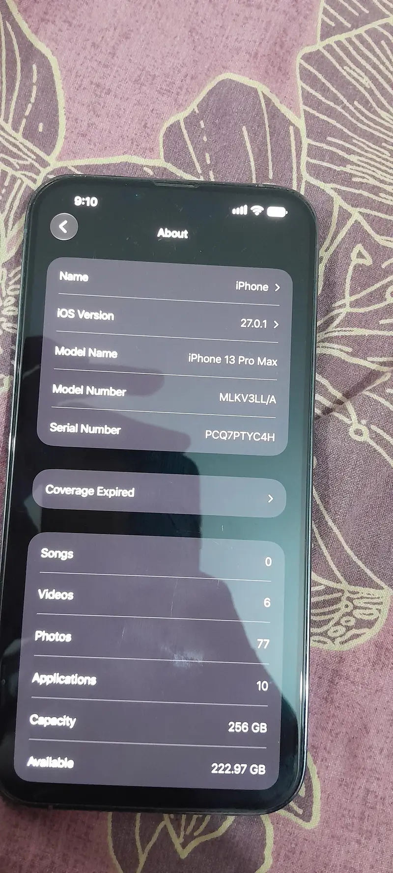Apple iPhone 13 Pro Max 256GB Official PTA Approved