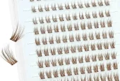 Mayphonce Waterproof Lash Cluster Kit Black & Brown False Eyelashes. R