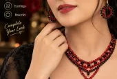 Jewelry Set Floral Elegance, Timeless Beauty!