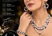 Jewelry Set Floral Elegance, Timeless Beauty!