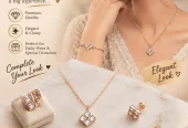 Jewelry Set Floral Elegance, Timeless Beauty!