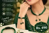Jewelry Set Floral Elegance, Timeless Beauty!