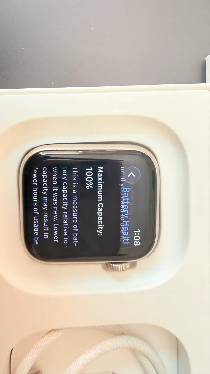 Apple Watch SE 3 GPS + Cellular / 100% Battery Health / Box Pac