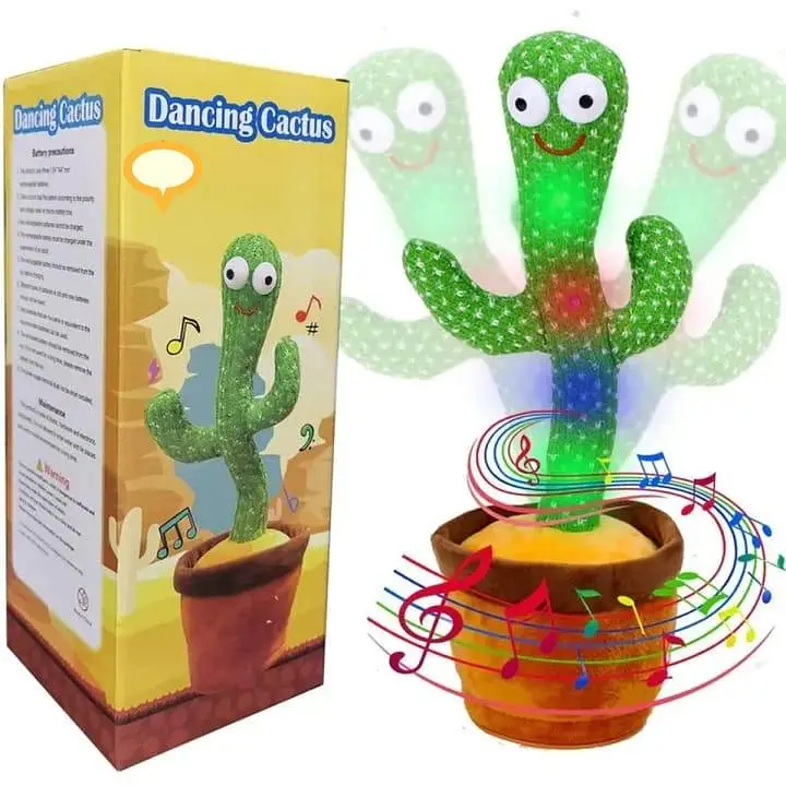 Rechargeable Dancing Cactus Toy