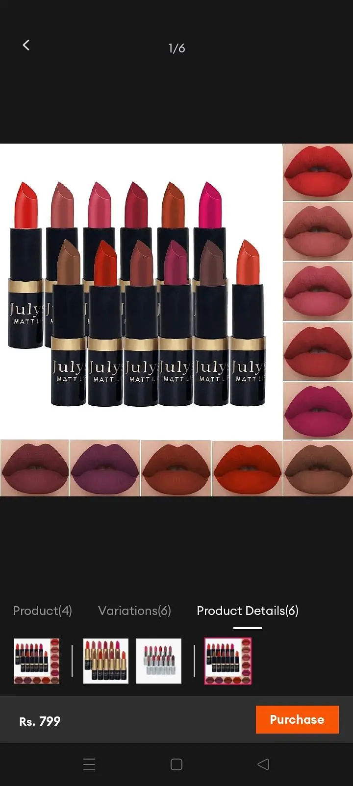 pack of 12 julystar lipstick 12 pieces multi color lipstick