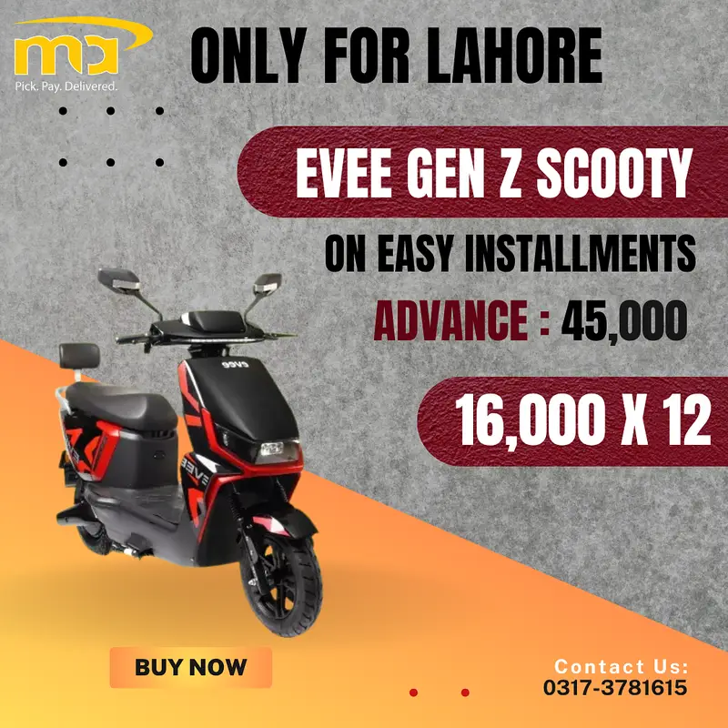 Evee GEN-Z Electric Scooter On Installments