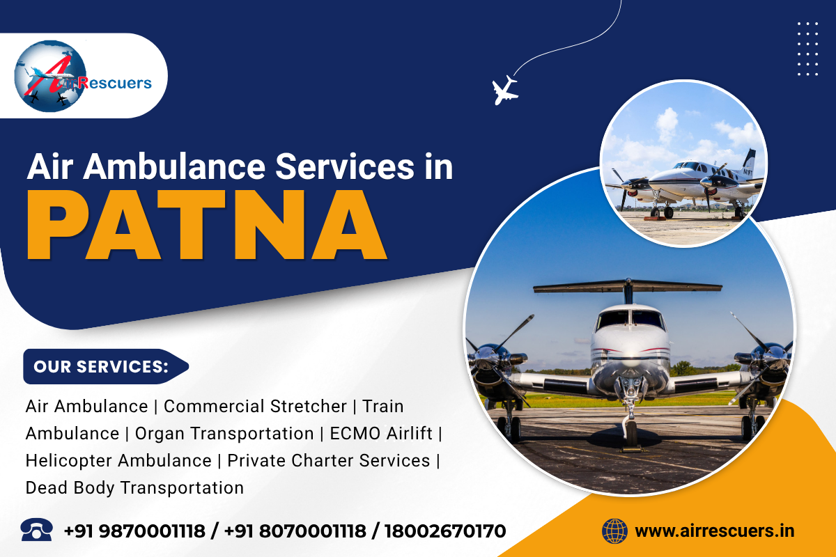 Arrange Medical Air Travel from Patna with Practical Cost Planning