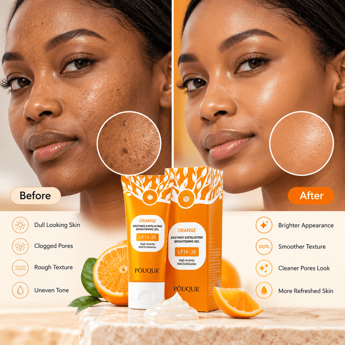 Pouqur Orange Gel Price in Hasilpur – Buy Original