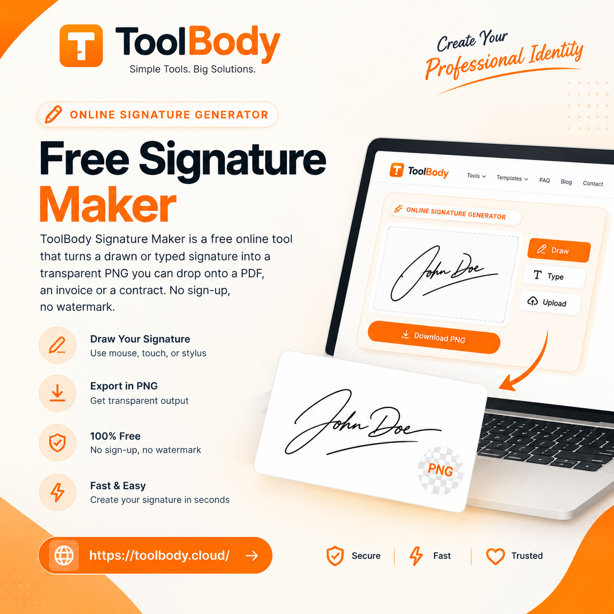 Free Transparent Signature Maker Online – Create Handwritten Signature PNG
