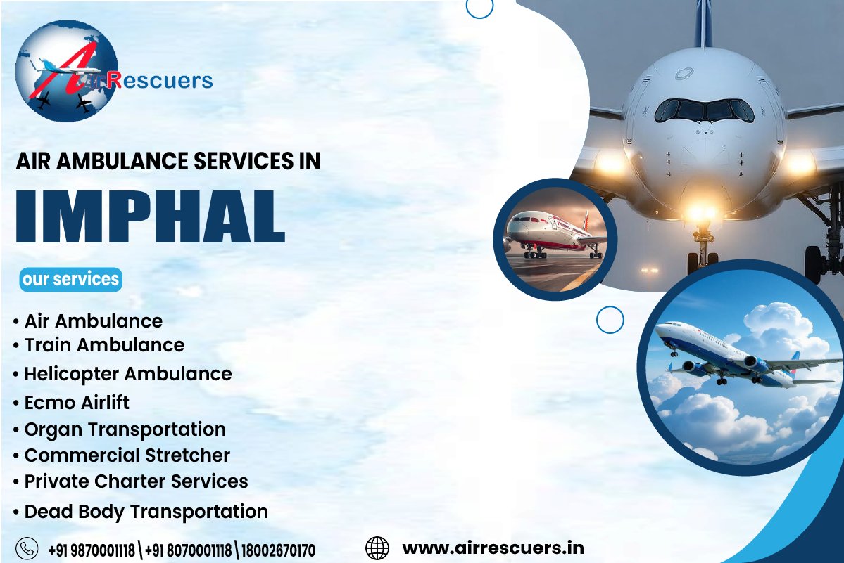 Trained Medical Staff on Board for Transfers from Imphal